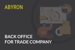 Back office for Trade company